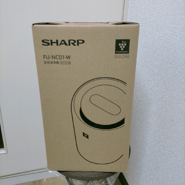 シャープ SHARP 空気清浄機（FU-NC01-W ）