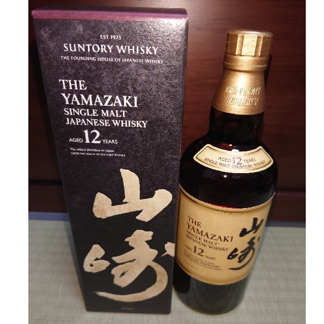 山崎１２年 700ml 箱付