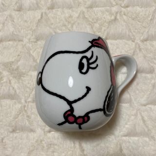 スヌーピー(SNOOPY)のスヌーピー○SNOOPY○ベル○BELLE○フェイスマグカップ(グラス/カップ)