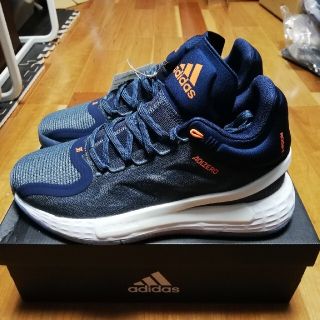 アディダス(adidas)のADIDAS D ROSE 11 "NAVY/ORANGE" 27.0CM(スニーカー)