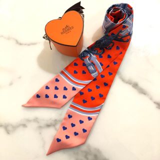 エルメス(Hermes)のエルメス  ハートツィリー  新品未使用(バンダナ/スカーフ)