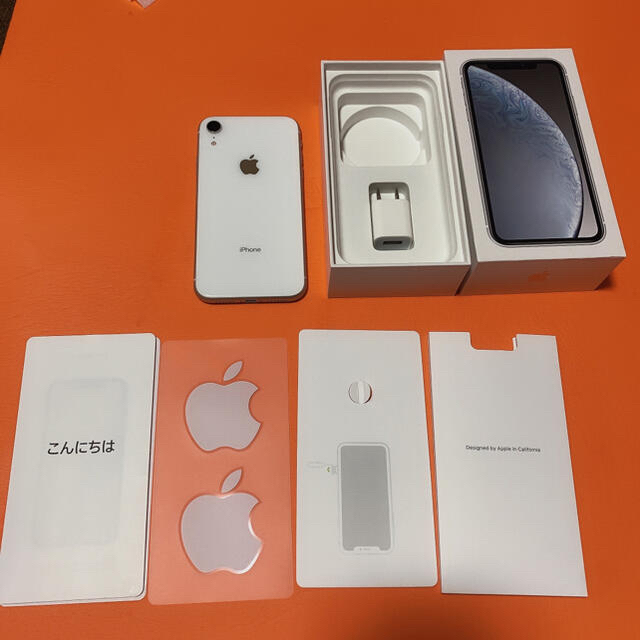 simフリー  iPhone XR White  128 GB