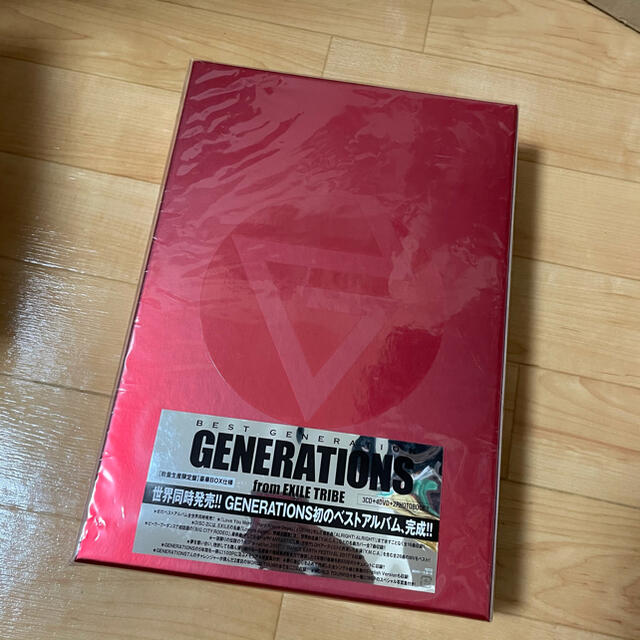 GENERATIONS(ジェネレーションズ)の【YzKz様専用】BEST GENERATION（数量限定生産盤/DVD4枚付） エンタメ/ホビーのCD(ポップス/ロック(邦楽))の商品写真