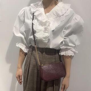 ロキエ(Lochie)のTreat urself retro cotton lace blouse(シャツ/ブラウス(長袖/七分))