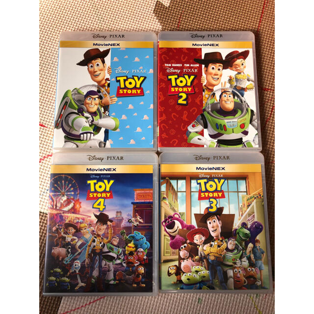 トイストーリー1.2.3.4 Blu-ray+純正ケース　4作品セット