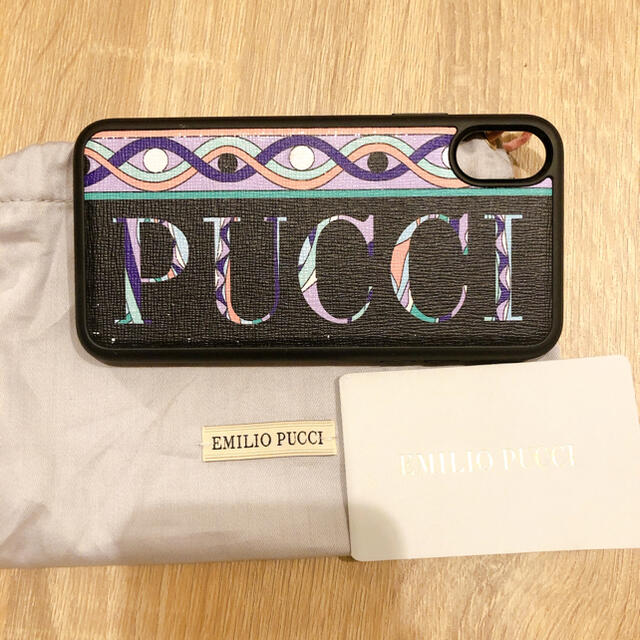 EMILIO PUCCI(エミリオプッチ)のiPhone X カバー　エミリオプッチ　 スマホ/家電/カメラのスマホアクセサリー(iPhoneケース)の商品写真