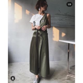 アメリヴィンテージ(Ameri VINTAGE)のBELT TIE SET UP SKIRT / アメリヴィンテージ(ロングスカート)