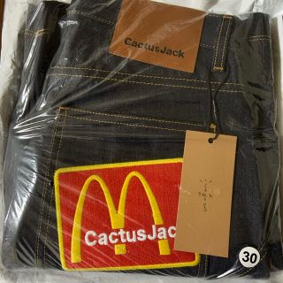 カクタス(CACTUS)のTRAVIS SCOTT × MCDONALD’S ショートデニム　マクドナルド(デニム/ジーンズ)