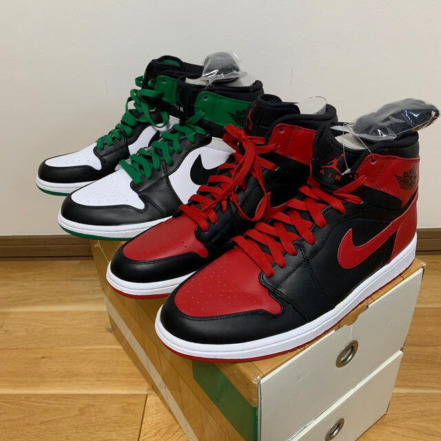 NIKE エアジョーダン1 HI 2足セット-