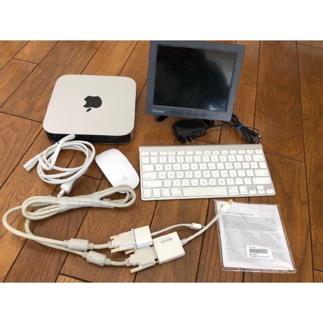 Apple(アップル)のMac mini Late 2014 i5/2.6/8/256 周辺機器あり スマホ/家電/カメラのPC/タブレット(デスクトップ型PC)の商品写真