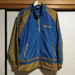 ウィルソン(wilson)の90s' Wilson Nylon 2way half zip jacket(ナイロンジャケット)