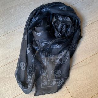 アレキサンダーマックイーン(Alexander McQueen)のユウ2701 様 専用 Alexander McQueen スカル柄ストール(ストール)