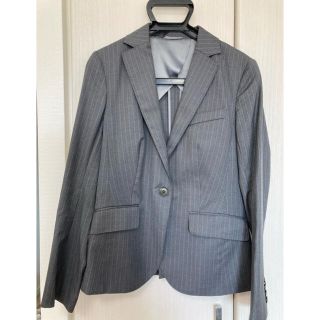 スーツカンパニー(THE SUIT COMPANY)のグレーパンツスーツ上下セット　11号(セット/コーデ)