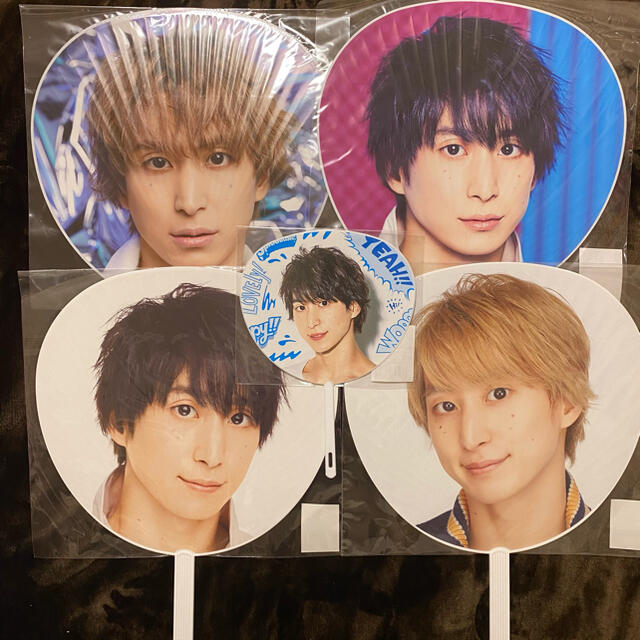 Johnny's(ジャニーズ)の佐久間大介 うちわ セット エンタメ/ホビーのタレントグッズ(アイドルグッズ)の商品写真