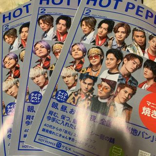 ザランページ(THE RAMPAGE)のhotpepper 2月号(アート/エンタメ/ホビー)