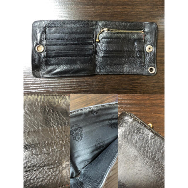CHROME HEARTS クロムハーツ 1スナップ ウォレット インボイス付き