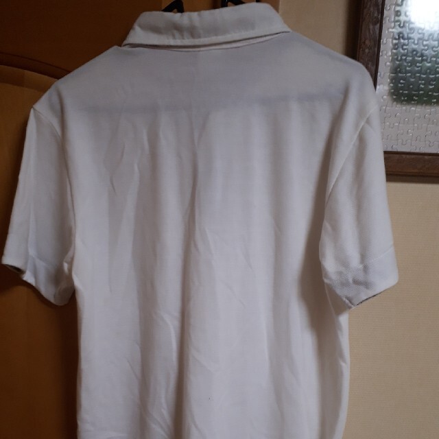 HANG TEN(ハンテン)の3/16に削除します。☆HANGTEN ポロシャツ☆白　sizeM レディースのトップス(ポロシャツ)の商品写真