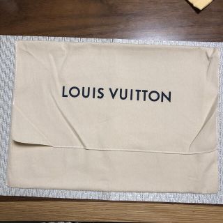 ルイヴィトン(LOUIS VUITTON)のルイビトン保存袋バックサイズ(ショップ袋)