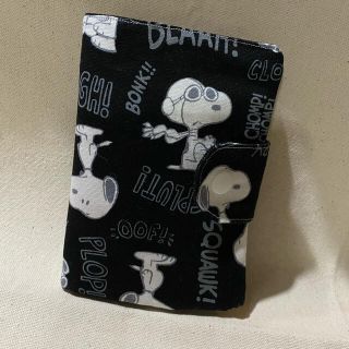 スヌーピー(SNOOPY)の♡ハンドメイド♡マスクケース♡ポケットティッシュ入れ付き(その他)