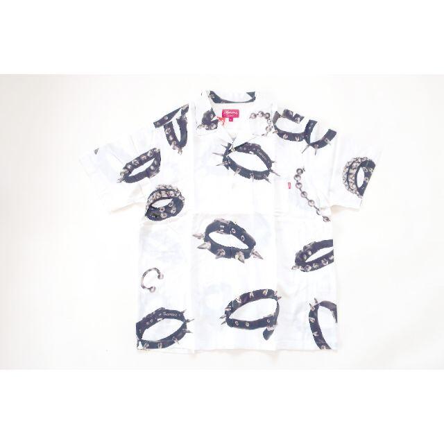 (L)Supreme Studded Collars Rayon Shirt