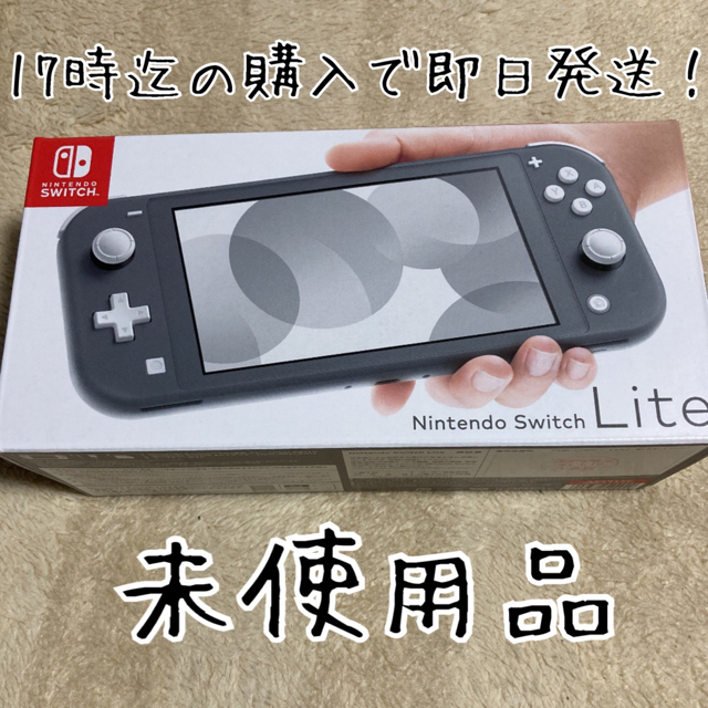【未使用】 Nintendo Switch Lite グレー 本体