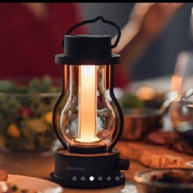 新品未使用BALMUDA The Lantern 黒 バルミューダ ランタン 年末の