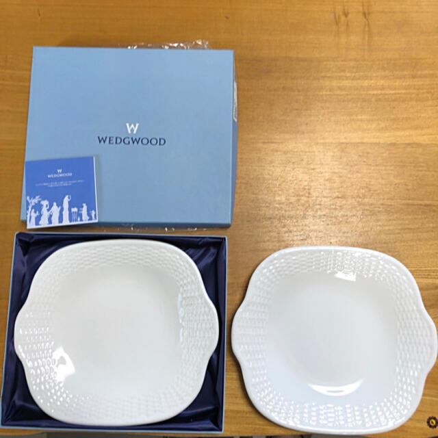 WEDGWOOD(ウェッジウッド)の廃盤　ウェッジウッド　ナンタケット　B&Bプレート　２枚 インテリア/住まい/日用品のキッチン/食器(食器)の商品写真