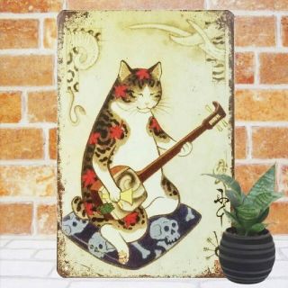 デザイン看板s】猫ねこ 傘回し★1000種れんと★ネコ グッズ  曲芸 伝統芸能(その他)