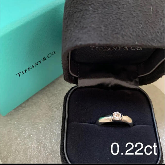 Tiffany & Co. - プラチナ　ドッツダイヤモンド　リング