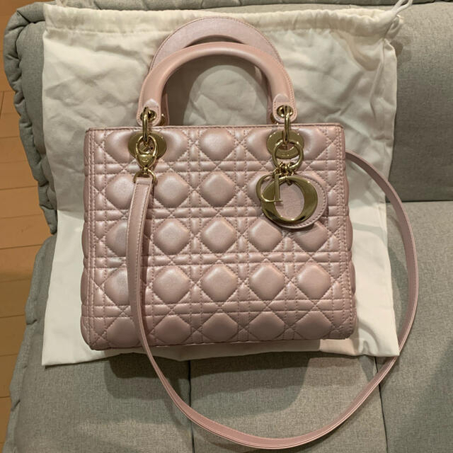 ChristianDior Lady Dior レディースハンドバッグハンドバッグ