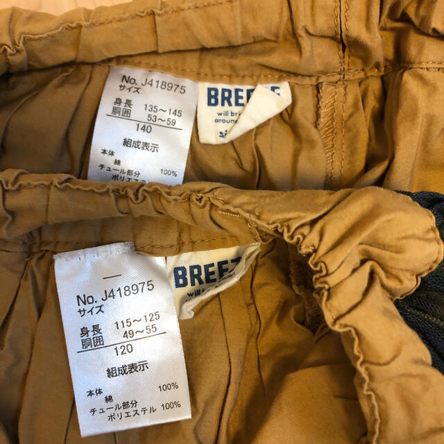 BREEZE(ブリーズ)のBREEZE チュールスカート キッズ/ベビー/マタニティのキッズ服女の子用(90cm~)(スカート)の商品写真