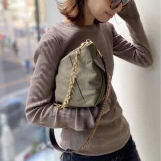 アパルトモンドゥーズィエムクラス(L'Appartement DEUXIEME CLASSE)のGOOD GRIEF Canvas Cluch Bag（L）カーキ(ショルダーバッグ)