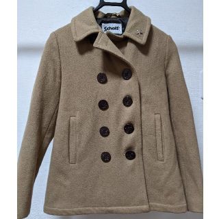 ショット(schott)のschott　ショット　Pコートレディース　M　EARTH　アース(ピーコート)