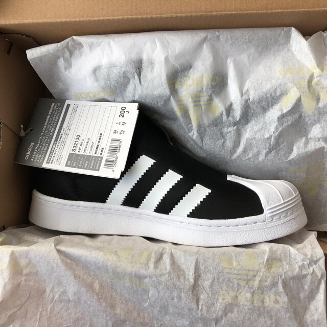 adidas(アディダス)のアディダススリッポン　20cm キッズ/ベビー/マタニティのキッズ靴/シューズ(15cm~)(スリッポン)の商品写真