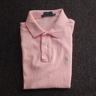 ラルフローレン(Ralph Lauren)のラルフローレン　ポロシャツ　ピンク(ポロシャツ)