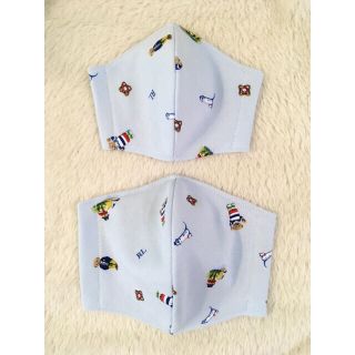 ポロラルフローレン(POLO RALPH LAUREN)のポロベア　インナーマスク　親子　ペア　リンクコーデ　抗菌抗ウイルスダブルガーゼ(生地/糸)