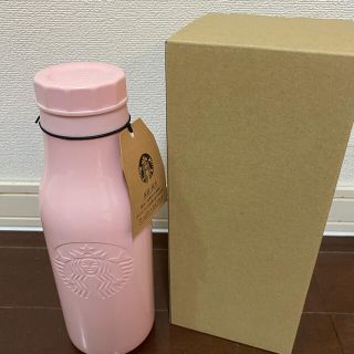 スターバックスコーヒー(Starbucks Coffee)のmai様専用　新品　スタバ　ロゴボトル　パールピンク　スターバックス(弁当用品)