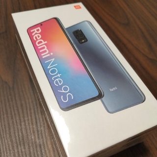 【新品未開封】Redmi Note 9s オーロラブルー(スマートフォン本体)