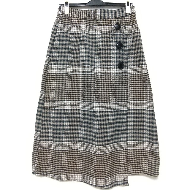 BACK NUMBER(バックナンバー)のBACK NUMBER チェック　スカート  レディースのスカート(ロングスカート)の商品写真