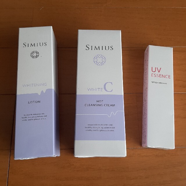 新品☆シミウス　化粧水　クレンジング　UV美容液　三点セット