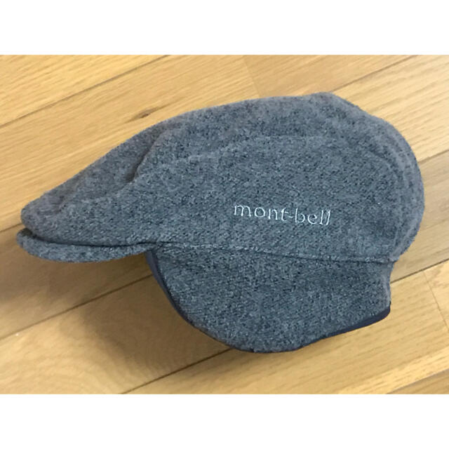 mont bell(モンベル)のモンベル mint-bell 防寒ハンチング  グレー メンズの帽子(ハンチング/ベレー帽)の商品写真