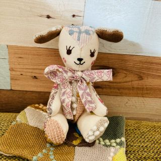 ミナペルホネン(mina perhonen)のﾊﾝﾄﾞﾒｲﾄﾞ わんちゃん(ぬいぐるみ)