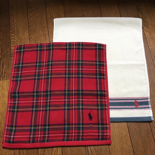 Ralph Lauren(ラルフローレン)の【新品】ラルフローレン　ハンドタオル　バスタオル インテリア/住まい/日用品の日用品/生活雑貨/旅行(タオル/バス用品)の商品写真