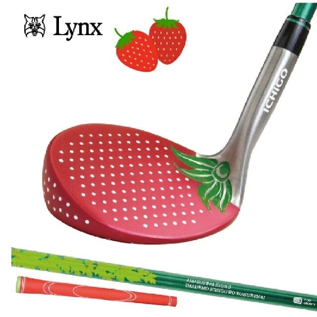 Lynx(リンクス)のLynxイチゴウエッジ60度オリジナルシャフト スポーツ/アウトドアのゴルフ(クラブ)の商品写真