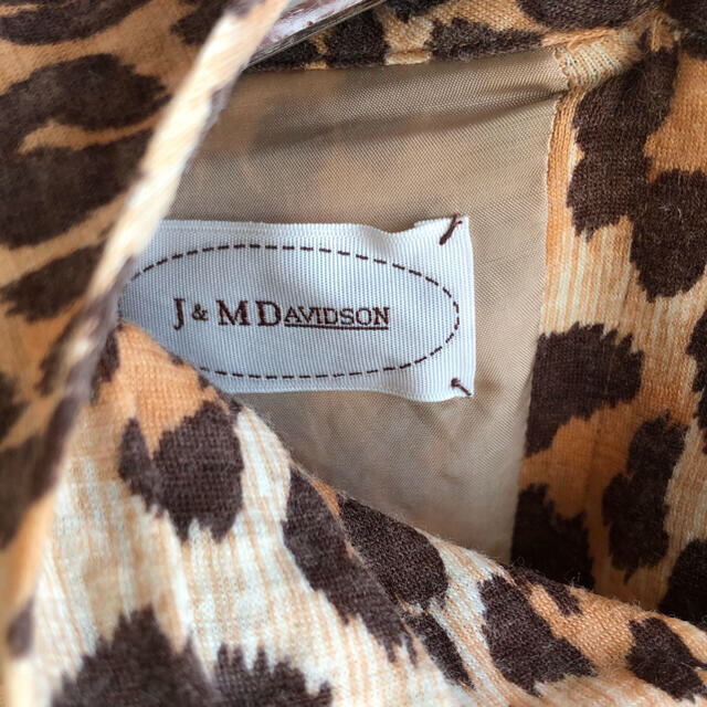 J&M DAVIDSON(ジェイアンドエムデヴィッドソン)のJ&M DAVIDSON ●レオパード ワンピース レディースのワンピース(ミニワンピース)の商品写真