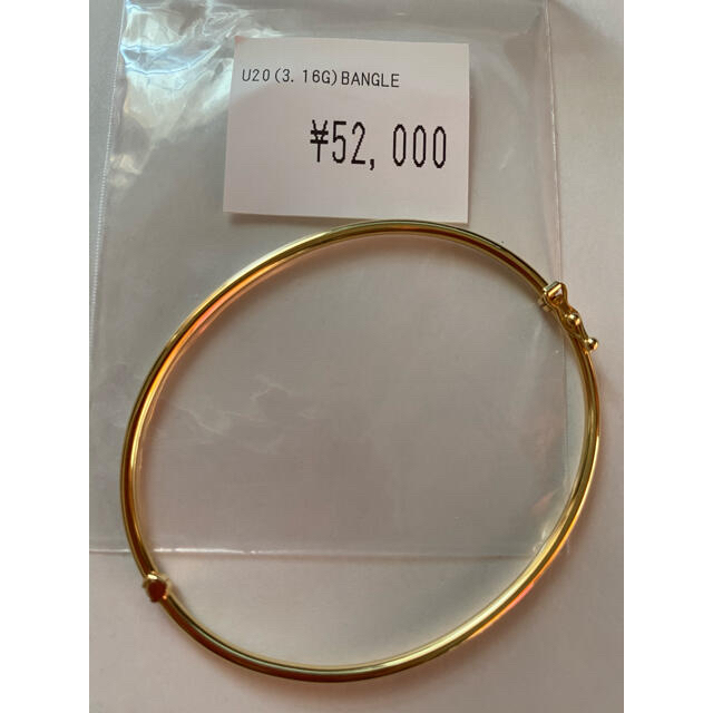 18金　バングル 18k GOLD BANGLE