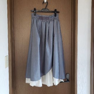 アクシーズファム(axes femme)のaxes femme＊スリットスカート(ひざ丈スカート)