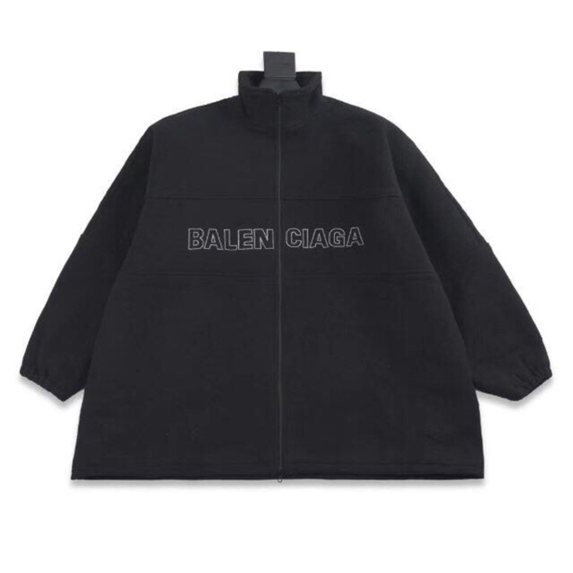 Balenciaga(バレンシアガ)のHIDE春様専用　バレンシアガ  ロゴ　フリースジャケット　 メンズのジャケット/アウター(ブルゾン)の商品写真