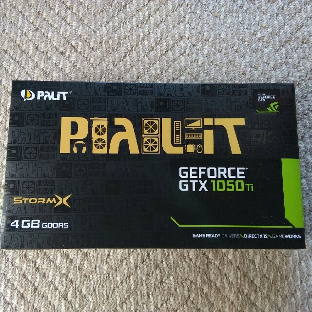 グラフィックボード　GEFORCE GTX1050tiスマホ/家電/カメラ