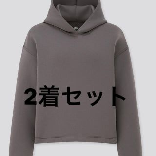 ユニクロ(UNIQLO)のユニクロ　ドライスウェットプルパーカー(パーカー)